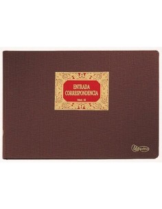 LIBRO ENTRADA CORRESPONDENCIA Fº APAISADO 100 HOJAS